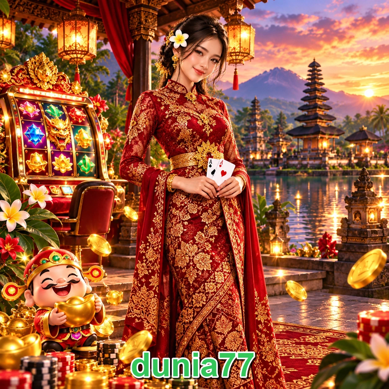 Screenshot 1 - dunia77 Home Screen